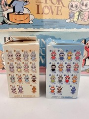 POP MART Labubu The Monsters Pin For Love Series Mini Plush Pendant Figure Doll
