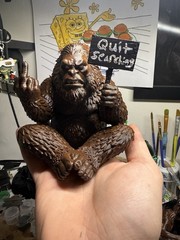 Custom Bigfoot Sasquatch Figure