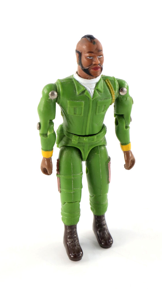 The A-Team Mr. T – B.A. Baracus Green Suit Action Figure Cannell Prod Vtg 1983