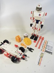 VTG 1976 TOMY Mighty Max The Maximum Man Figure Mobile Winch w/ Box – WORKS