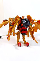 Kenner Transformers Animorphs Tri-Rex Cassie Jake Marco Combiner Sound Look