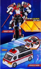 Metal Cardbot W BLOODWING Transforming Robot Car BAT Action Figure Kids Toy