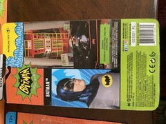 McFarlane DC Retro 66 Classic TV BATMAN LOT. Batmobile, Batman & Platinum Robin