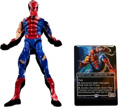 Marvel Legends Battle-Damaged Spider-Man Action Figure & Card
