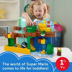 Fisher-Price Little People My Mario Adventure Playset, Musical Toy N-A1R5S4