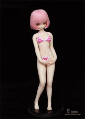 LDDOLL 22S 1/6 Pink Skin Seamless Female Action Figure Doll Body For OB AZ Head
