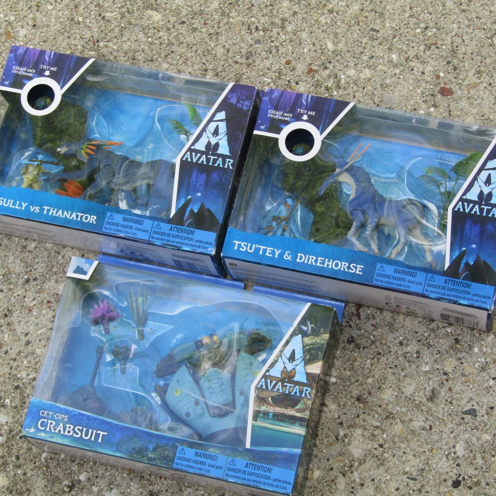 McFarlane Toys Avatar World of Pandora Action Figure Lot 3-Pack Jake Sully