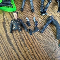 Marvel X-Men movie 6 inch 8 Figures Plus Two Wolverine Bikes/ Accessories