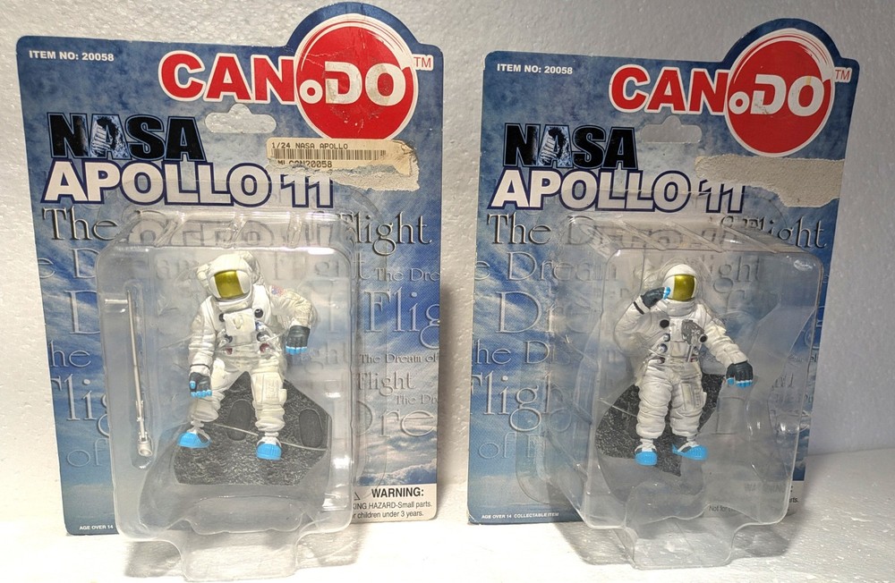 2x Dragon CanDo NASA Apollo 11 Astronauts