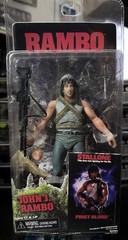 NECA Reel Toys First Blood Rambo Sylvester Stallone