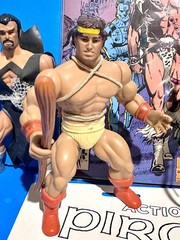 1982 Remco Figure Lot Warlord Mikola Deimos Hercules Rare Includes Clothing Belt
