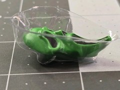 NECA Ghostface Returns Ultimate Ghost Face 7″ Figure GREEN FACE PLATE part