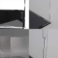Acrylic Display Case Show Box Dustproof Protection Action Figures Doll Toy Model