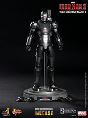 Sealed Hot Toys 1/6 Iron Man 3 Diecast Series WAR MACHINE Mark II MMS 198-D03