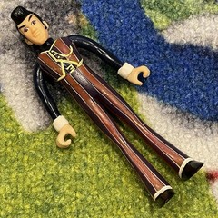 LazyTown ROBBIE ROTTEN Bendy Figure Toy 2008 4.5″ Rare