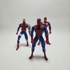 Toybiz Spiderman Animated Series Action Figures Mix Lot Of 8 form years 94-96
