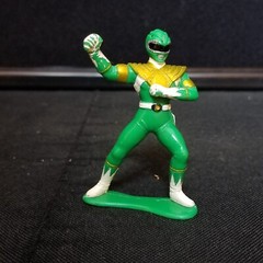 Vtg Bandai Power Rangers PVC Figure 13 Lot Green Black Yellow Red Blue Ranger