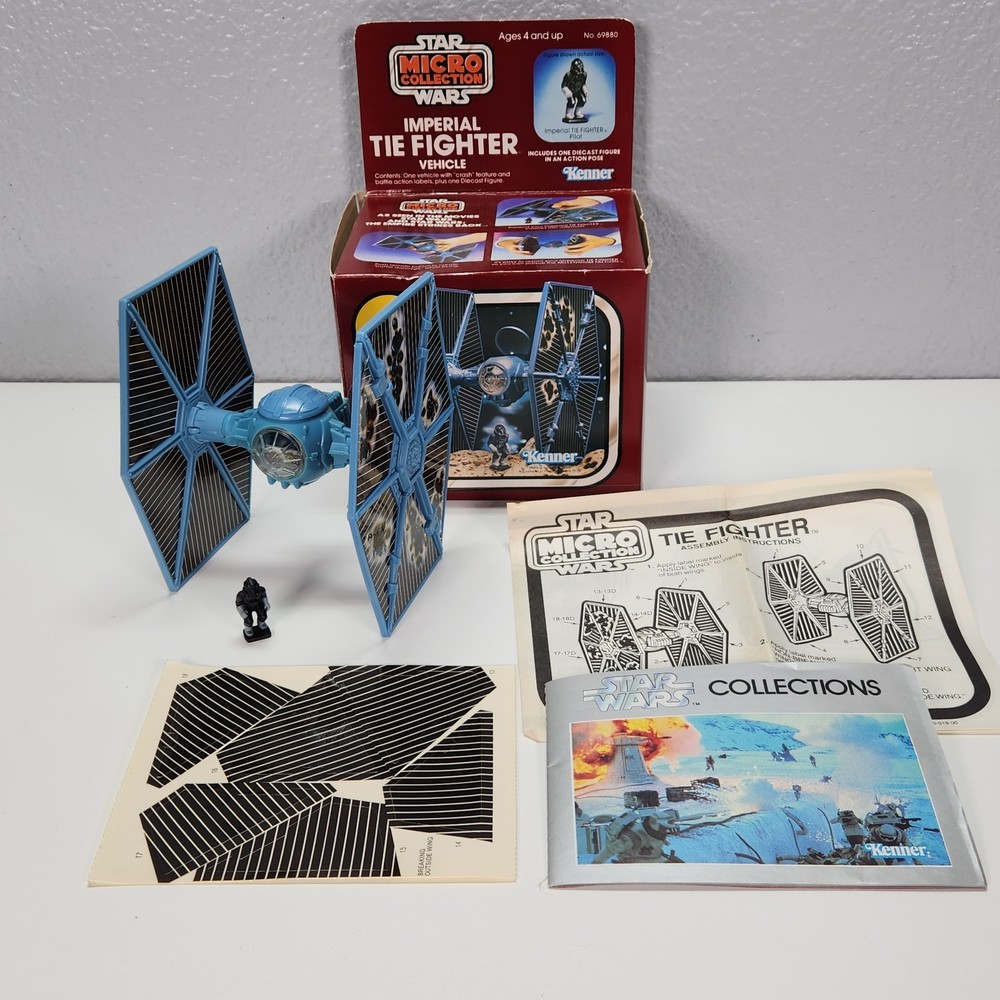 Star Wars Micro Collection Imperial Tie Fighter Vehicle – Very Nice Condition