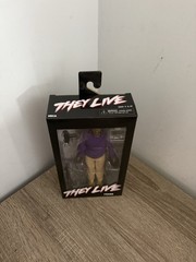 NECA Shout Factory Exclusive They Live FRANK Retro Clothed Action Figure NEW