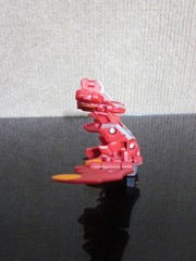 Bakugan Nukix Red Silver Battle Gear Gundalian Invaders 100G