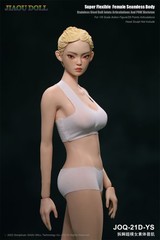 JIAOU DOLL JOQ-21D-YS 1/6 Natural Skin Seamless Body For 12″Female Action Figure