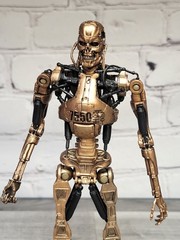 NECA Reel Toys Terminator 2 Kenner Tribute Future War Metal Mash Endoskeleton