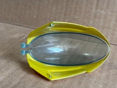 Centurions Depth Charger Vehicle Original Cockpit Canopy 1986 Kenner