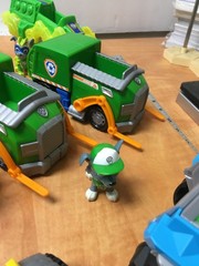 Paw Patrol Lot with 12 Figures 14 Vehicles HUGE Lot Firetruck Police Backhoe