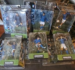 Italy Fanatico Totti, Bufon, Del Piero, Gattuso, Gilardino & Rossi 6 Figures 6” 