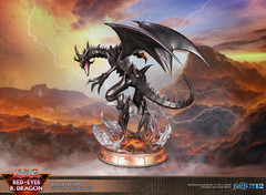 Yu-Gi-Oh! Red Eyes Black Dragon Black Edition 13 Inch Statue