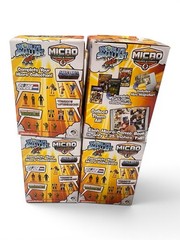 World’s Smallest Micro Action Figures & Comics Lot Of 4 New