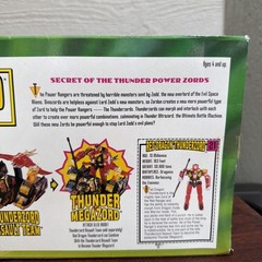 Red Dragon Thunderzord Power Rangers 1994 Bandai Action Figure NEW Box Damage