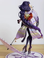 Raiden Shogun Video Game Character Genshin Impact Ei Electro Anime Action Figure
