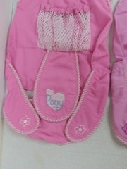 My Little Pony Pretty Powder, Rose Blossom & Petal Dove Carriers Vtg