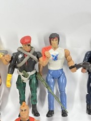 1985 Coleco Rambo Force of Freedom Action Figures Lot w/ Accessories