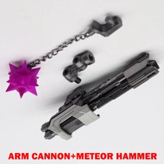 3D DIY Arm Cannon & Meteor Hammer Weapon Upgrade Kits For SS114 Megatank HOT