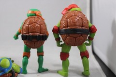 TMNT Mutant Mayhem Action Figure Set Raphael Leonardo Lot Loose Mondo Gecko