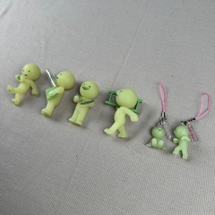 Smiski Glow In The Dark Mini Figure Lot of 6 Phone Strap Keychain Dreams