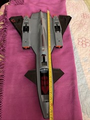 Vintage 1986 G.I. Joe Cobra Night Raven Jet Fighter Aircraft Basic Missing Parts
