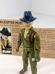 VINTAGE GI JOE ARAH WILD BILL 1983 COMPLETE WITH CARD HASBRO