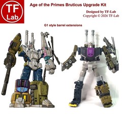 Upgrade Kit: Transformers Bruticus Onslaught Vortex Blast Off Age of Primes