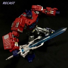 DW-TP08 Star Saber DW-P35 Recast Sword For OPs Prime Voyager