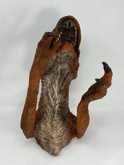 12″ VELOCIRAPTOR SOUNDBYTES HAND PUPPET 1996 Jurassic Park Lost World Dinosaur