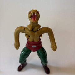 Vintage 1986 Masters Of The Universe MOTU KING HISS Complete He-Man Snake Men