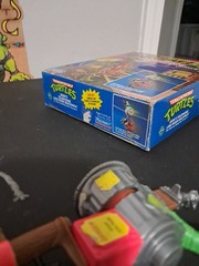 Vintage TMNT Don’s Telephone Line Rider Backpack 1991 W Box Rare