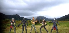 Mountain Landscape Action Figure Diorama Backdrop For Dinosaurs, GI Joe Toys #4
