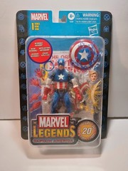 Marvel Legends Series 1 20 Years Captain America New Factory Sealed Hasbro