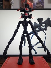 HUGE Dark Siren Head – Articulated and Glow in the Dark