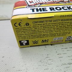 Mattel WWE Knuckle Crunchers The Rock 2024 3″ Adjustable Action Figure