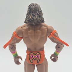 WWE Mattel Basic Series 2 The Ultimate Warrior Action Figure Orange Trunks 2011